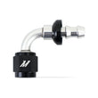 Load image into Gallery viewer, Mishimoto 90-Degree Push Lock Fitting - 4AN - Main Product View