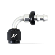 Load image into Gallery viewer, Mishimoto 90-Degree Push Lock Fitting - 4AN - Main Product View