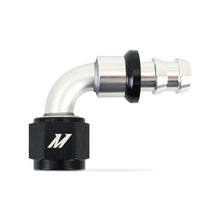 Load image into Gallery viewer, Mishimoto 90 Degree Push Lock Fitting - 8AN - Main Product View