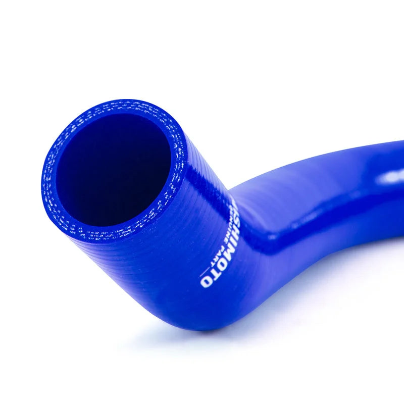 Mishimoto 91-01 Jeep Cherokee 4.0 Silicone Hose Kit Set Blue - Back View