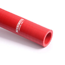 Load image into Gallery viewer, Mishimoto 91-01 Jeep Cherokee XJ 4.0L Silicone Heater Hose Kit - Red - Back View
