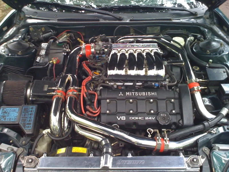 Mishimoto 91-99 Mitsubishi 3000GT Turbo Manual Aluminum Radiator - Additional View 7