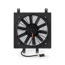 Load image into Gallery viewer, Mishimoto 92-00 Honda Civic Aluminum Fan Shroud Black - Main Product View