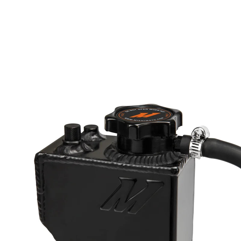Mishimoto 92-99 BMW 3 Series Aluminum Coolant Expansion Tank - Black - Main Product View