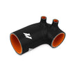 Load image into Gallery viewer, Mishimoto 92-99 BMW E36 (325/328/M3) w/ 3.5in HFM Black Silicone Intake Boot - Main Product View