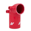 Load image into Gallery viewer, Mishimoto 92-99 BMW E36 (325/328/M3) w/ 3.5in HFM w/o ASC Red Silicone Intake Boot - Side View