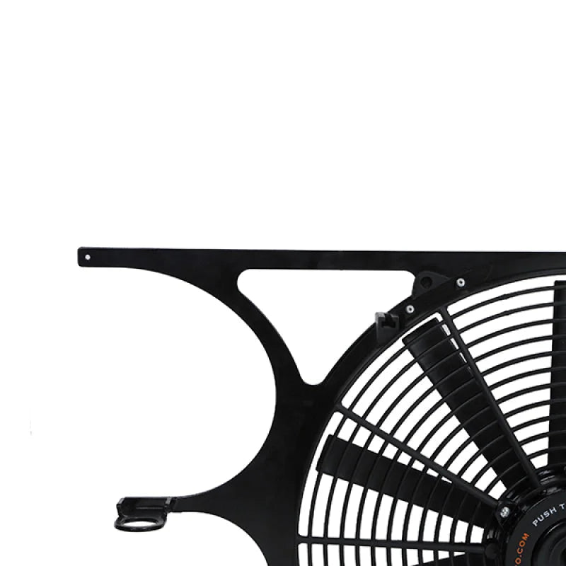 Mishimoto 92-99 BMW E36 Fan Shroud Kit - Side View