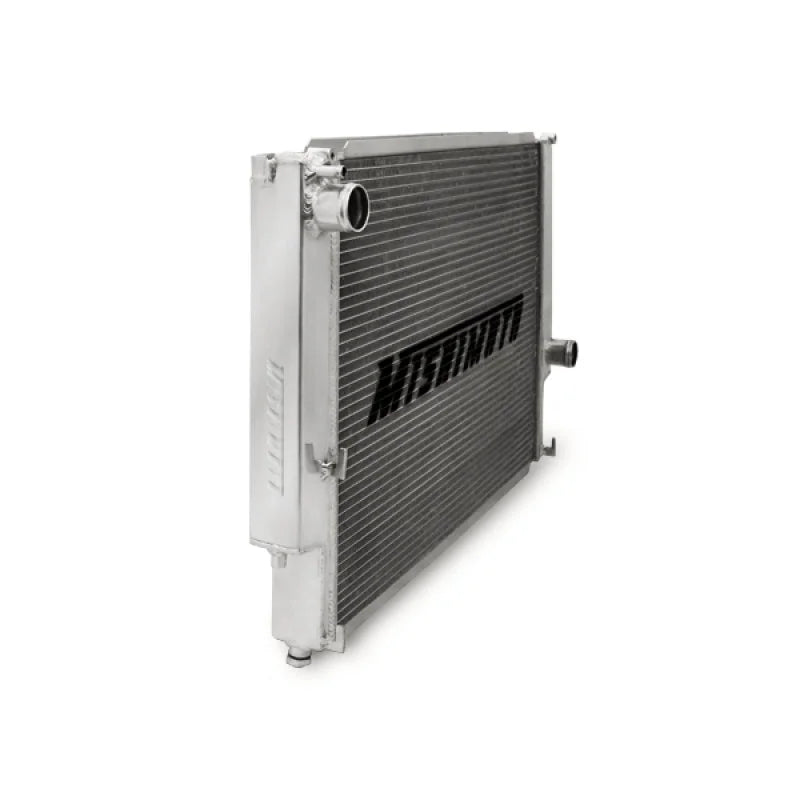 Mishimoto 92-99 BMW E36 Manual Aluminum Radiator - Side View
