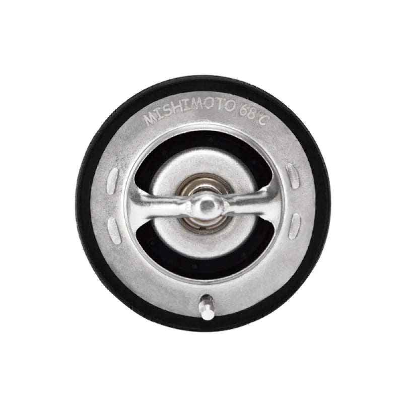 Mishimoto 93-98 Toyota Supra / 04-06 Scion xA 155 Deg F/68 Deg C Racing Thermostat - Side View