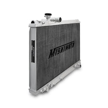 Load image into Gallery viewer, Mishimoto 93-98 Toyota Supra 3 Row Turbo Manual X-LINE (Thicker Core) Aluminum Radiator - Side View