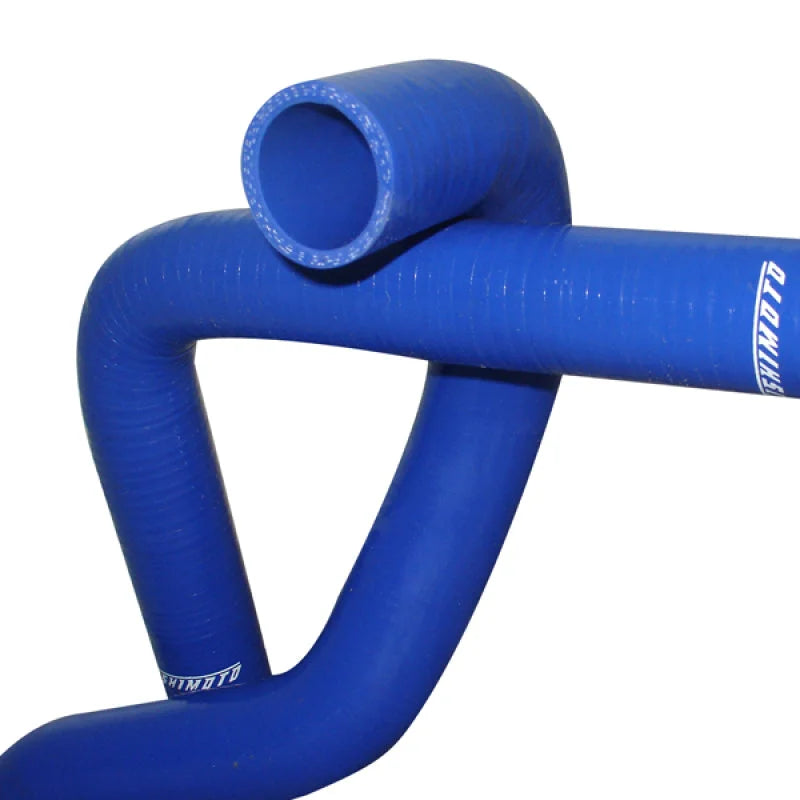 Mishimoto 93-98 Toyota Supra Blue Silicone Hose Kit - Side View