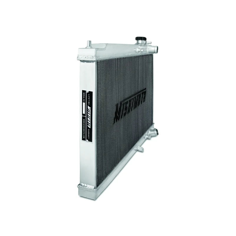 Mishimoto 94-01 Acura Integra 3 Row Manual X-LINE (Thicker Core) Aluminum Radiator - Side View