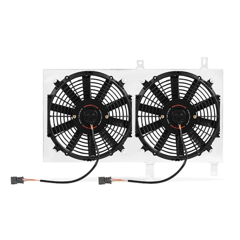 Mishimoto 94-01 Acura Integra Aluminum Fan Shroud Kit - Back View