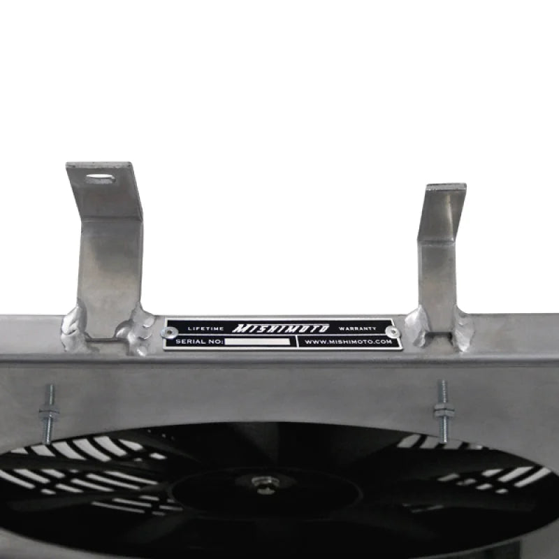 Mishimoto 94-96 Ford Mustang Aluminum Fan Shroud Kit (Does not fit with ABS Equipped Vehicle) - Side View