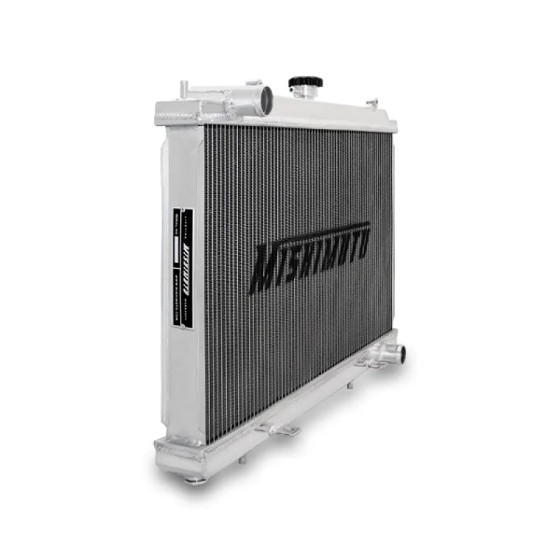 Mishimoto 95-98 Nissan 240sx S14 SR20DET Aluminum Radiator - Side View