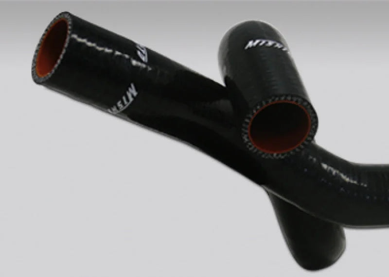 Mishimoto 95-99 Mitsubishi Eclipse Turbo Black Silicone Hose Kit - Back View