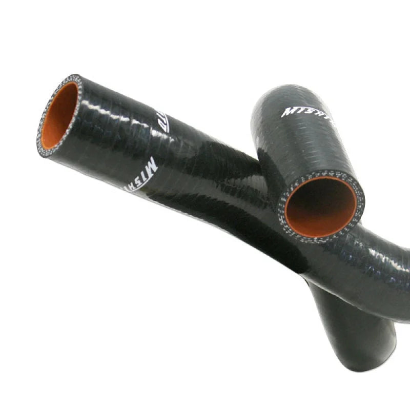 Mishimoto 95-99 Mitsubishi Eclipse Turbo Black Silicone Hose Kit - Installation View