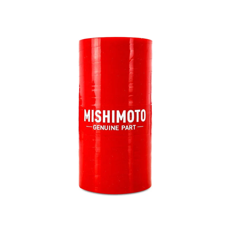 Mishimoto 96-02 Toyota 4Runner 3.4L (w/ Rear Heater) Silicone Heater Hose Kit - Red - Back View