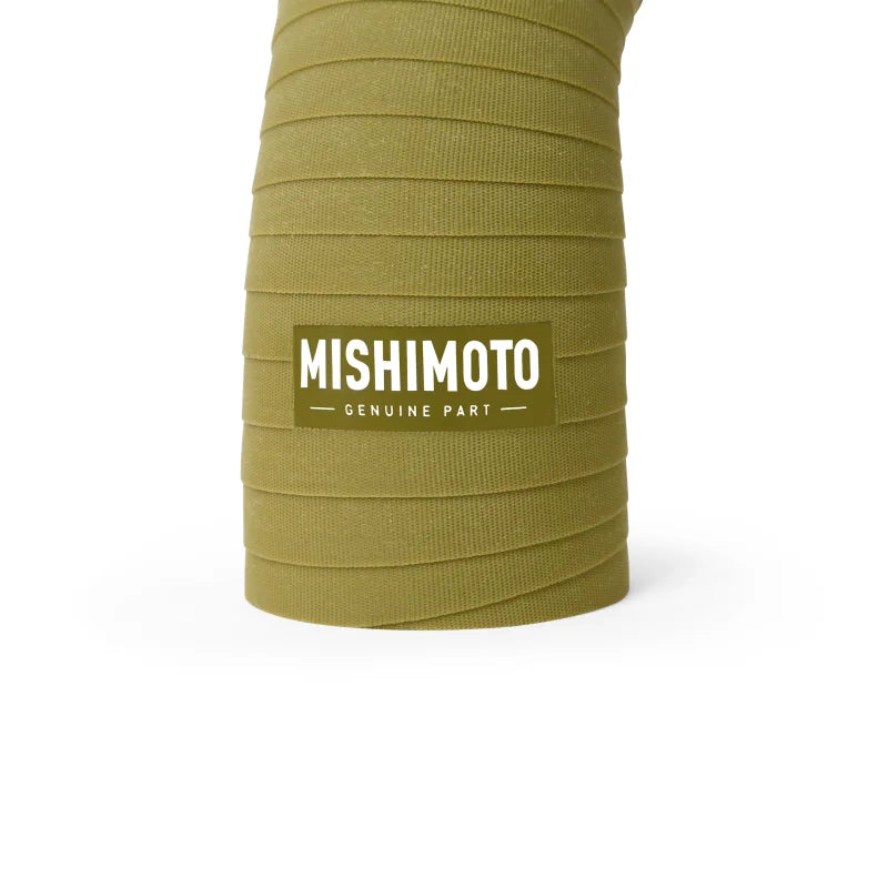 Mishimoto 97-06 Jeep Wrangler 6cyl Silicone Hose Kit Olive Drab - Side View