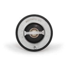 Load image into Gallery viewer, Mishimoto 97-13 Nissan Patrol Y61 Racing Thermostat - Installation View