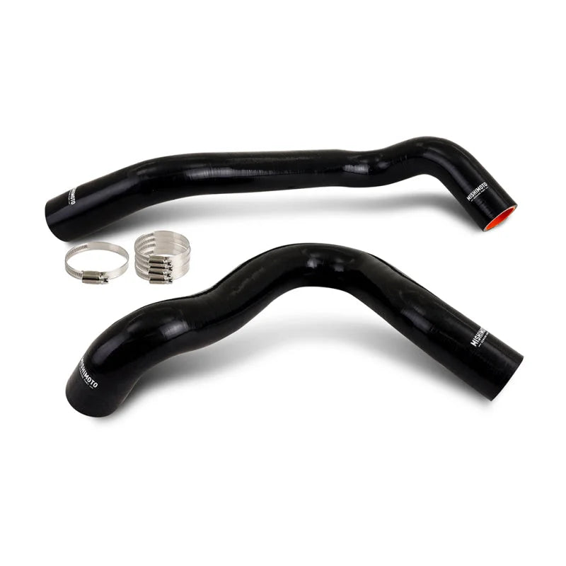 Mishimoto 99-01 Ford F-250 7.3L Coolant Hose Kit Upper Reroute BK - Main Product View