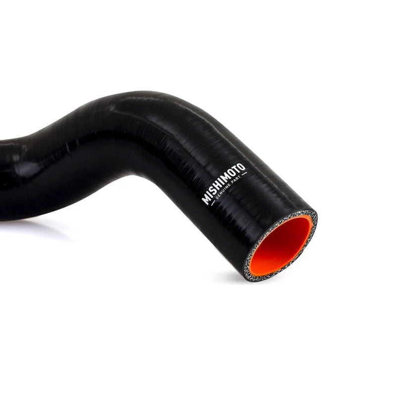 Mishimoto 99-01 Ford F-250 7.3L Coolant Hose Kit Upper Reroute BK - Installation View