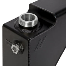 Load image into Gallery viewer, Mishimoto 99-03 Ford 7.3L Powerstroke Aluminum Degas Tank - Micro-Wrinkle Black - Back View