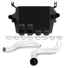 Load image into Gallery viewer, Mishimoto 99-03 Ford 7.3L Powerstroke PSD Black Intercooler Kit w/ Polished Pipes - Main Product View