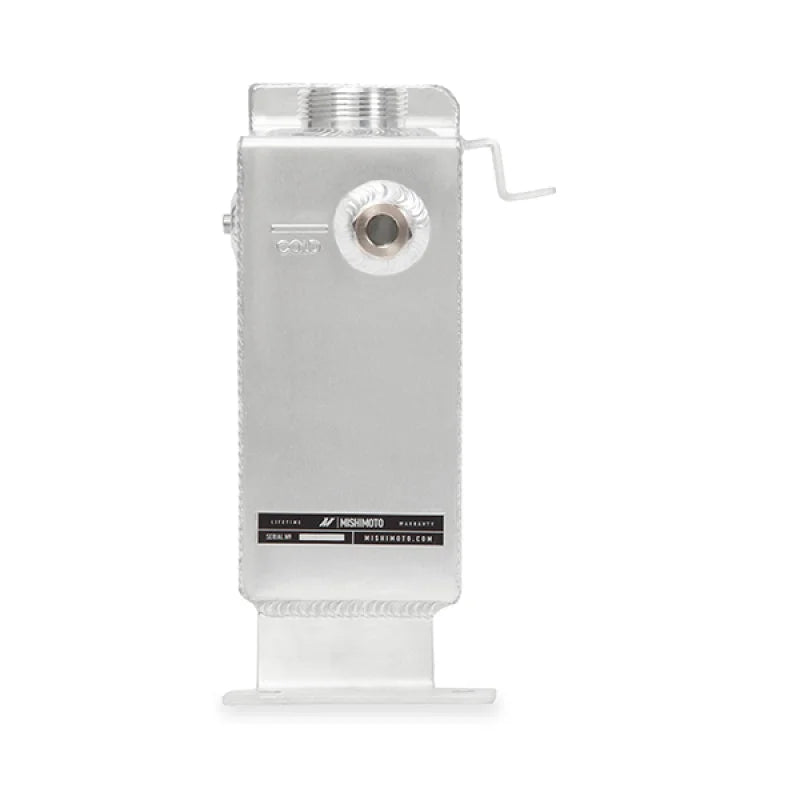 Mishimoto 99-03 Ford F-250 Aluminum Expansion Tank - Natural - Side View
