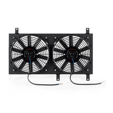 Load image into Gallery viewer, Mishimoto 99-05 Mazda Miata Aluminum Fan Shroud Black - Main Product View