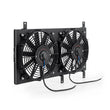 Load image into Gallery viewer, Mishimoto 99-05 Mazda Miata Aluminum Fan Shroud Black - Side View