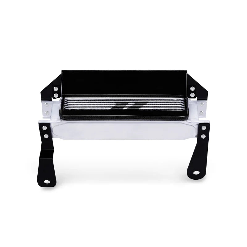Mishimoto 99-05 Mazda Miata Thermostatic Oil Cooler Kit - Silver - Side View