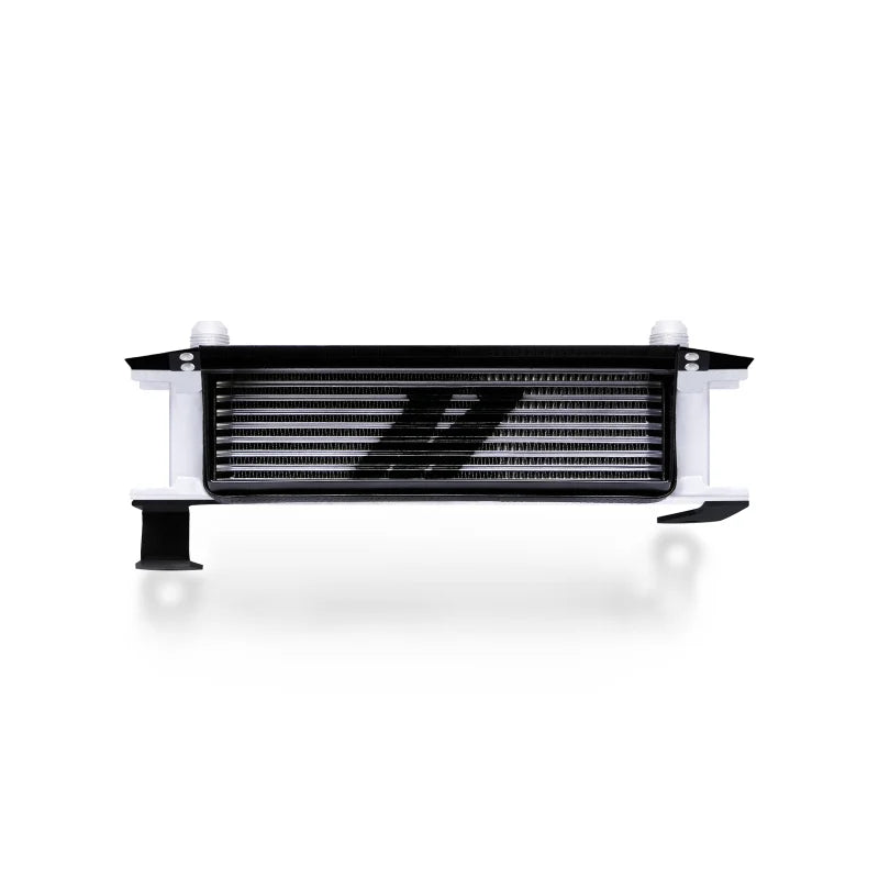 Mishimoto 99-05 Mazda Miata Thermostatic Oil Cooler Kit - Silver - Back View
