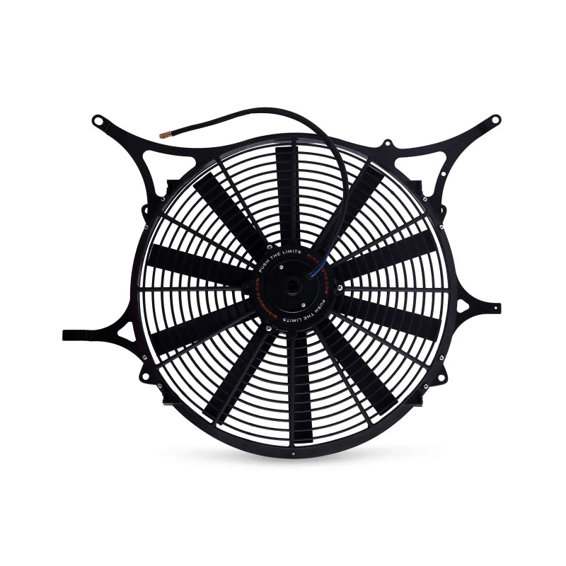 Mishimoto 99-06 BMW E46 Non-M Aluminum Fan Shroud Kit - Side View