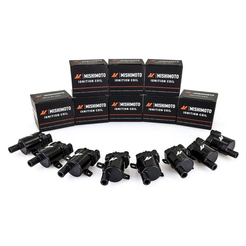 Mishimoto 99-07 GM Truck/Heatsink Style Ignition Coil Set - Back View