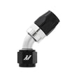 Load image into Gallery viewer, Mishimoto Aluminum -10AN 45 Degree Fitting - Black - Main Product View