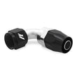 Load image into Gallery viewer, Mishimoto Aluminum -10AN 90 Degree Fitting - Black - Side View