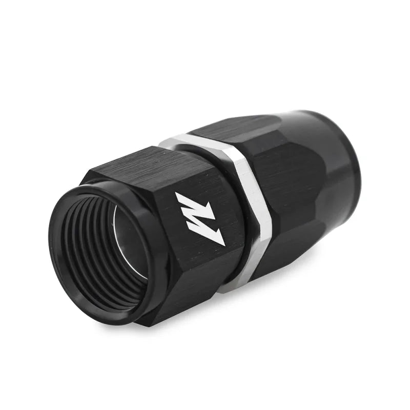 Mishimoto Aluminum -10AN Straight Fitting - Black - Side View