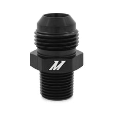 Load image into Gallery viewer, Mishimoto Aluminum -8AN to 1/4 NPT Fitting - Black - Main Product View