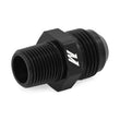 Load image into Gallery viewer, Mishimoto Aluminum -8AN to 1/4 NPT Fitting - Black - Side View