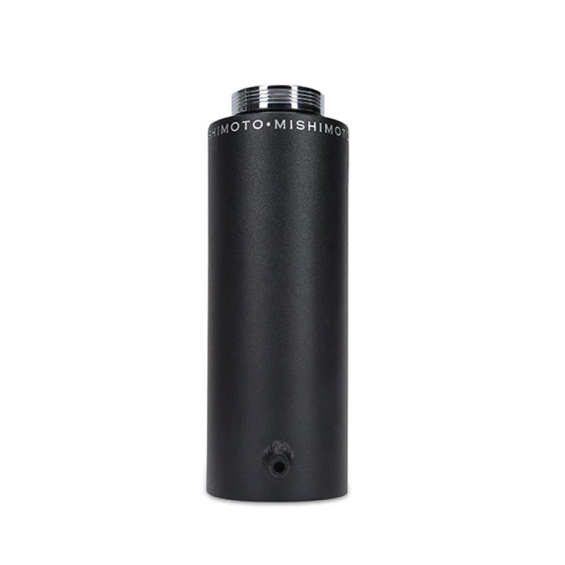 Mishimoto Aluminum Coolant Reservoir Tank - Wrinkle Black - Back View