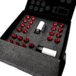 Load image into Gallery viewer, Mishimoto Aluminum Locking Lug Nuts 1/2 X 20 23pc Set Silver - Side View