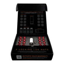 Load image into Gallery viewer, Mishimoto Aluminum Locking Lug Nuts M12x1.5 20pc Set Black - Additional View 6