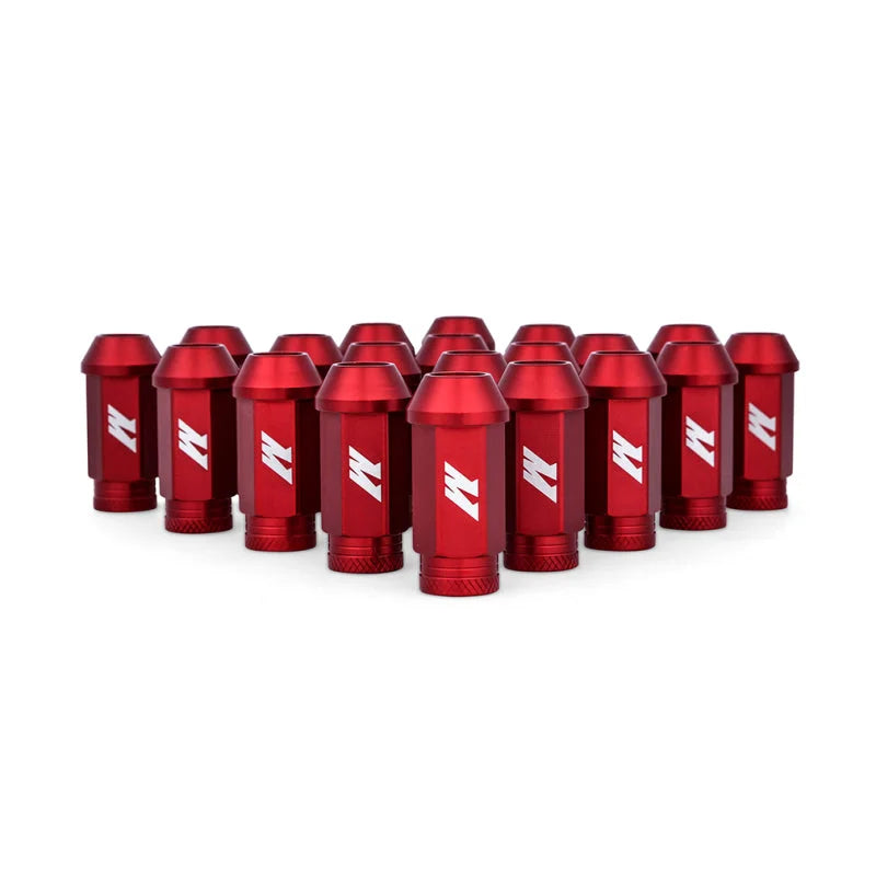 Mishimoto Aluminum Locking Lug Nuts M12x1.5 20pc Set Red - Additional View 7