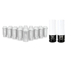 Load image into Gallery viewer, Mishimoto Aluminum Locking Lug Nuts M12x1.5 20pc Set Silver - Main Product View