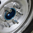Load image into Gallery viewer, Mishimoto Aluminum Locking Lug Nuts M12x1.5 27pc Set Silver - Side View