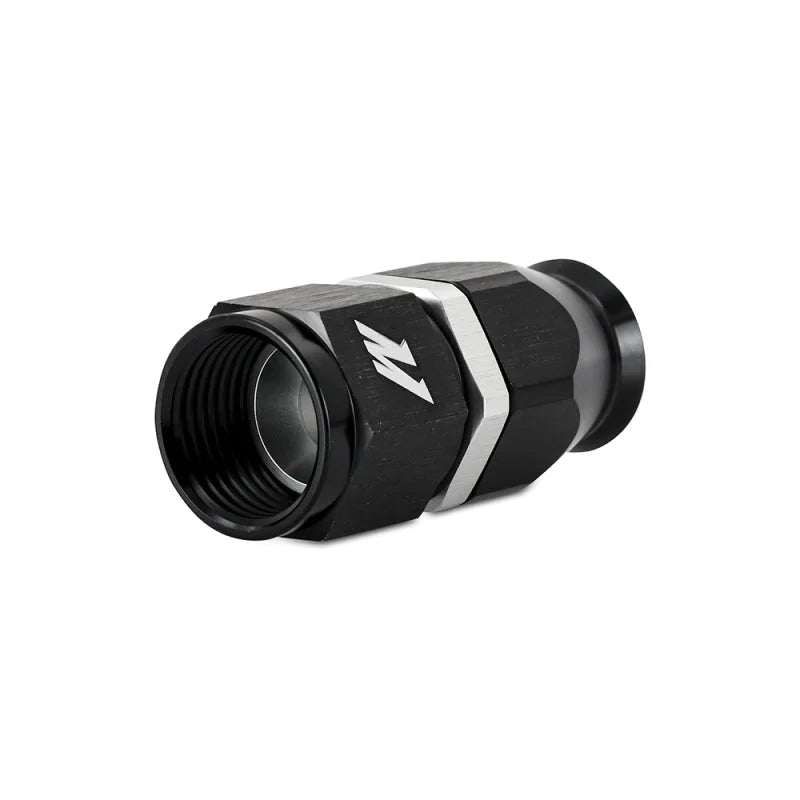Mishimoto Aluminum PTFE -6AN Straight Fitting Black - Side View