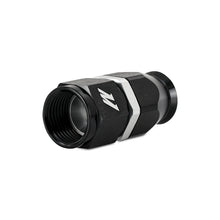 Load image into Gallery viewer, Mishimoto Aluminum PTFE -6AN Straight Fitting Black - Side View