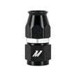 Load image into Gallery viewer, Mishimoto Aluminum PTFE -8AN Straight Fitting Black - Main Product View