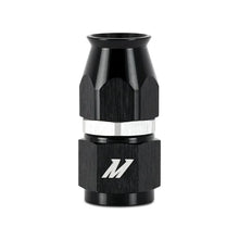 Load image into Gallery viewer, Mishimoto Aluminum PTFE -8AN Straight Fitting Black - Main Product View